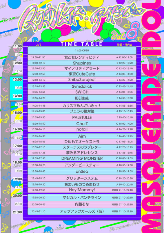 タイムテーブル