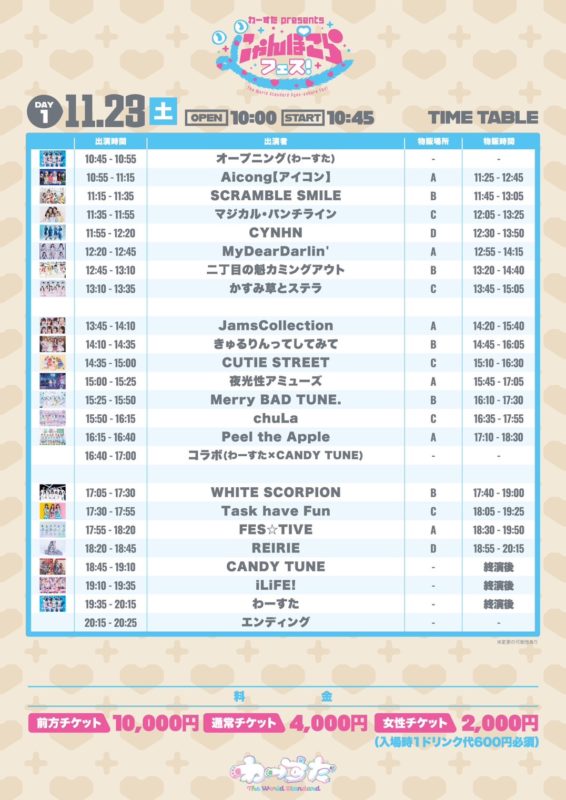 にゃんぽこらフェス!TT